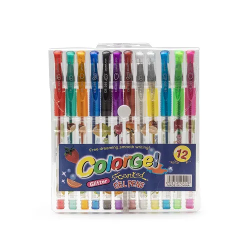 Kit Canetas Gel 12 cores-P@CB205-12-COL Kit Canetas Gel 12 cores-P@CB205-12-COL