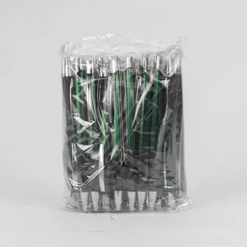 Pacote com Caneta Metal Quadrada-P@01020