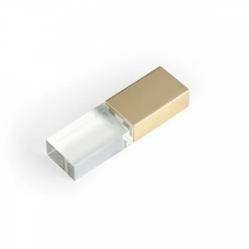 Pen Drive Vidro 4GB/8GB/16GB/64GB DOURADO-00050-4GB/8GB/16GB/64GB-DOU