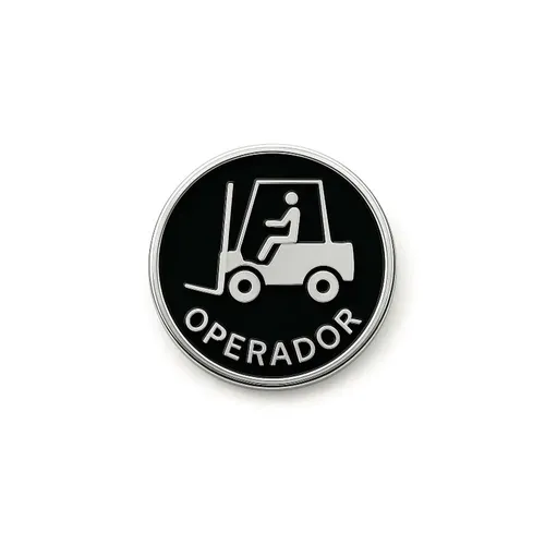 Pin Operador de Máquinas 30mm-LN17PINOP30