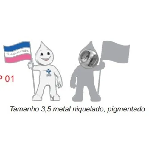 Pin Zé Gotinha-2331KR