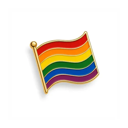 Pin bandeira relevo esmaltado 25x18mm-LN17PINBRP2518