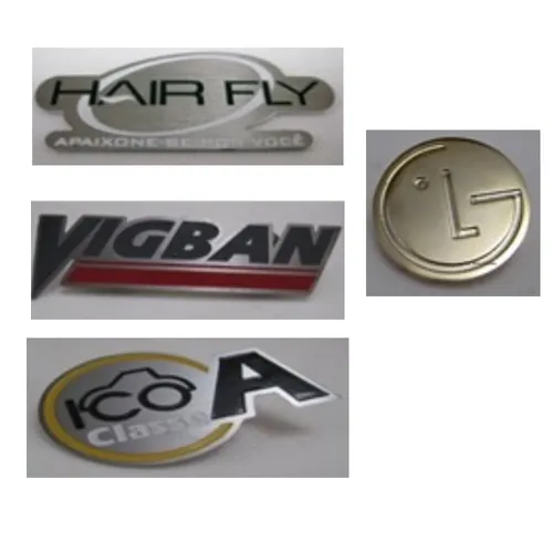 Pin de Metal - aço escovado - fecho imã-LN563AB001