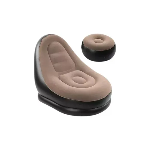 Poltrona Inflável Ultra Lounge Com Pufe-sofa