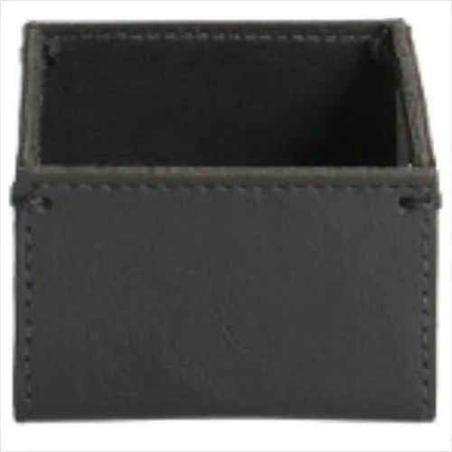 Porta Caneta, organizador em couro legítimo quadrado-AFK-77241537