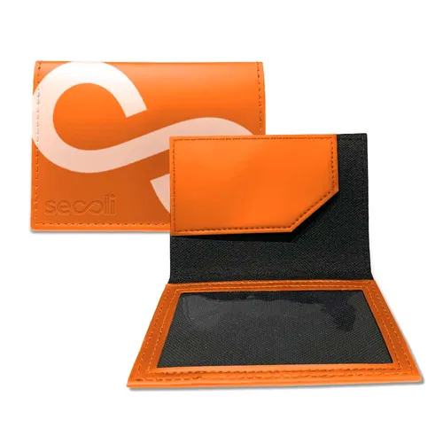 Porta-Cartão Dobrável Slim com Bolsos Internos-PDC-804