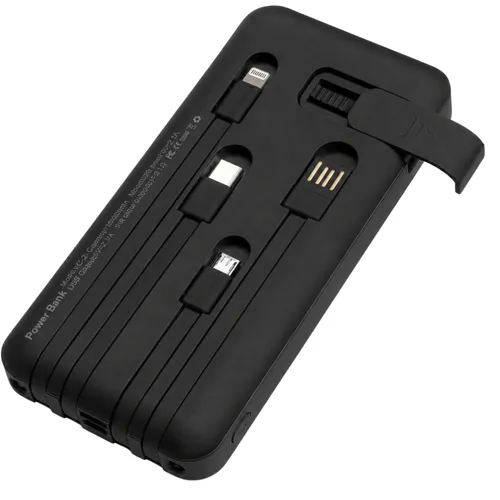 Power Bank 10.000mAh com Lanterna e Multissaídas-PBK19
