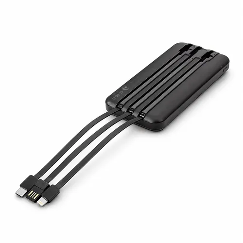 Power Bank 10.000mAh com Painel e Multissaídas-E@09313