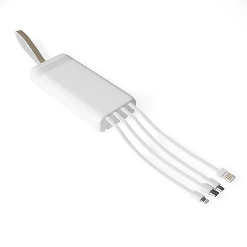 Power Bank 20.000mAh com Lanterna e Multissaídas-09001