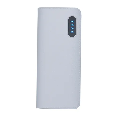 #Power Bank Plástico com Indicador Digital e Lanterna-02041