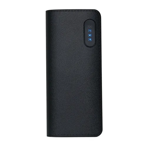 #Power Bank Plástico com Indicador Digital e Lanterna-02041-PRE
