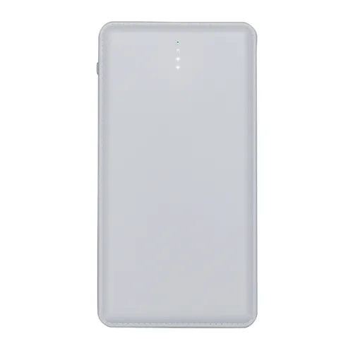 #Power Bank Plástico Slim com Indicador Led-02033-BRA #Power Bank Plástico Slim com Indicador Led-02033-BRA