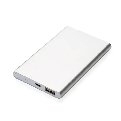 Power bank Metal com Indicador Led-P@02012-PRA Power bank Metal com Indicador Led-P@02012-PRA