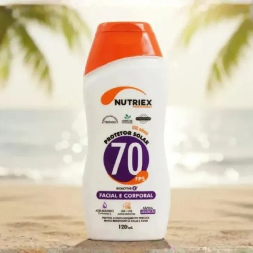 Protetor Solar Nutriex FPS 70 120ml-PTS1