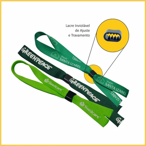 Pulseira Tecido Eventos -UAU-0969