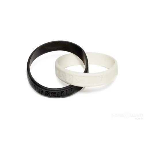 Pulseira de Silicone Personalizada-PS01