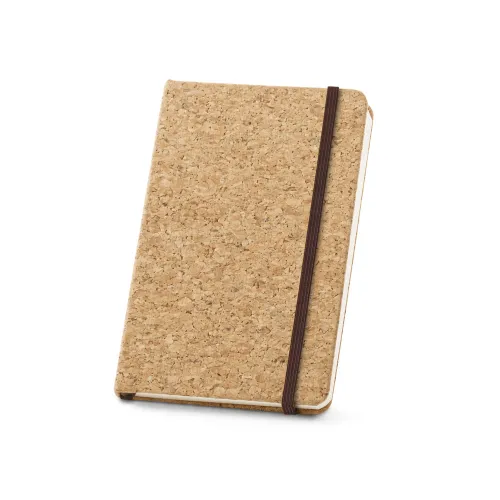 RUSHDIE A6. Caderno A6 de capa dura em cortiça com 160 páginas lisas-53808