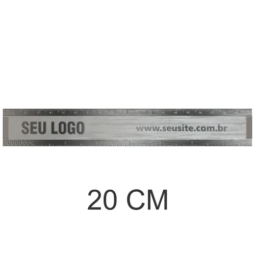 Regua Metal 20 CM-AFK-771820