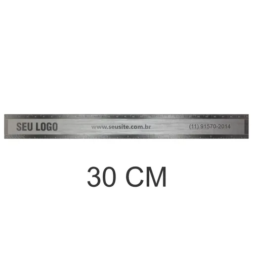 Regua Metal 30 CM-AFK-771821