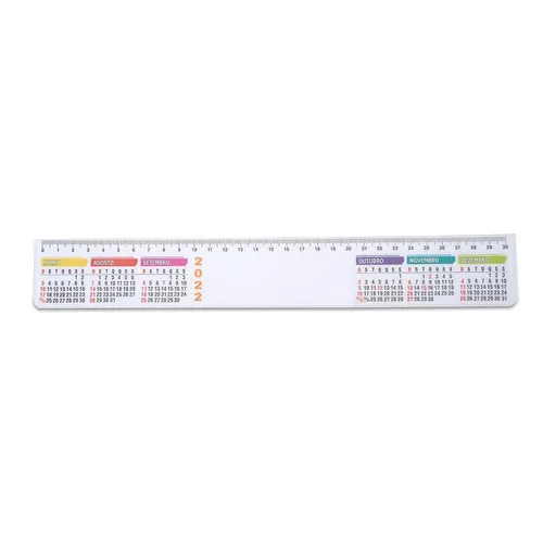 Régua Plástica 30cm-P@13038-BRA Régua Plástica 30cm-P@13038-BRA