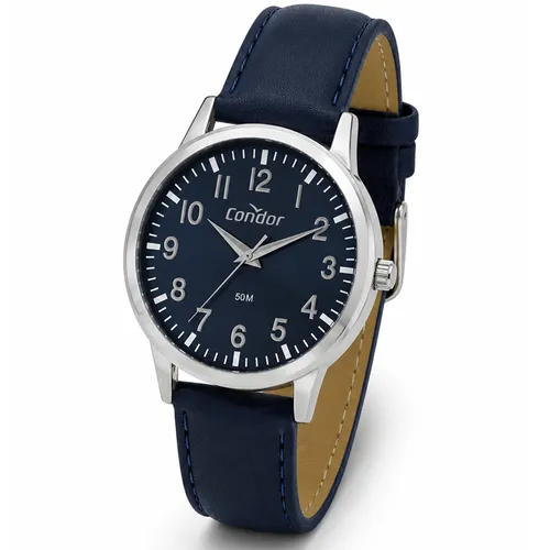 Relógio Condor Personalizado - Unissex Azul 40mm-CO2035NRO/3A