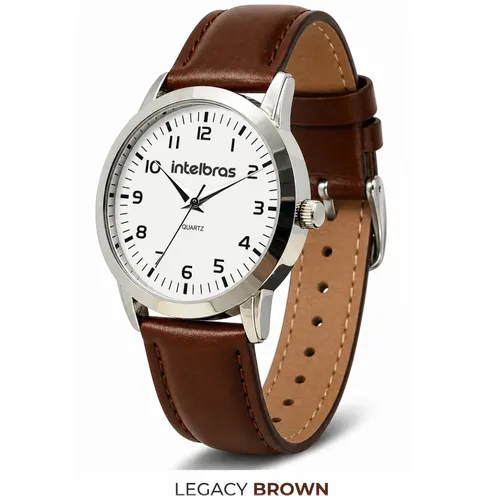 Relógio Personalizado Corporativo Legacy Brown Unissex-Legacy Brown