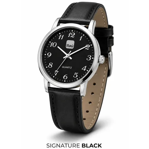 Relógio Personalizado Corporativo Signature Black Unissex-Signature Black