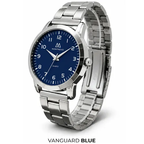 Relógio Personalizado Corporativo Vanguard Blue Unissex-Vanguard Blue