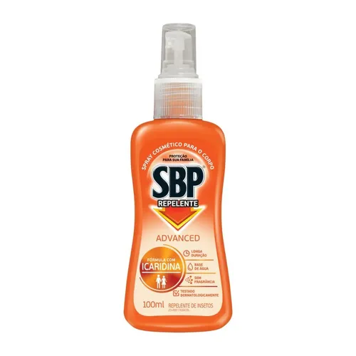 Repelente Spray sem Fragrância SBP 100ml-RP01