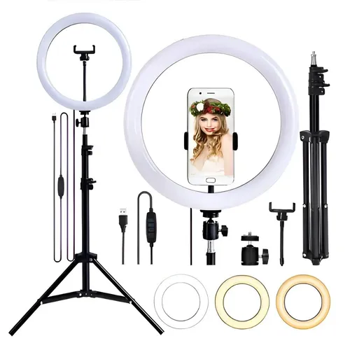 Ring Light Anel De Led Iluminador Com Tripé-LN567UT7464
