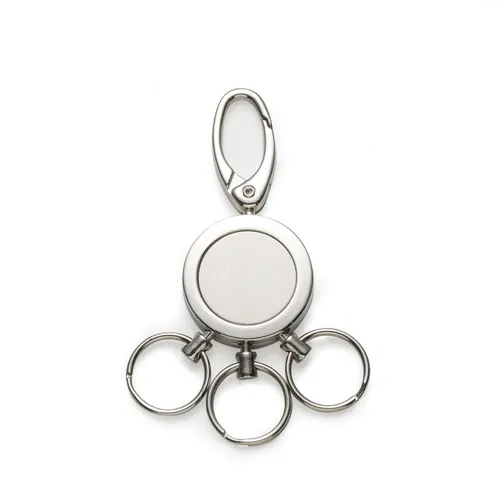 #Chaveiro Metal com 3 Argolas-01521