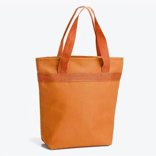 SACOLA TÉRMICA EM NYLON 600 - LARANJA - 5L - 20,5X8X27CM LARANJA-CS-02007-LAR