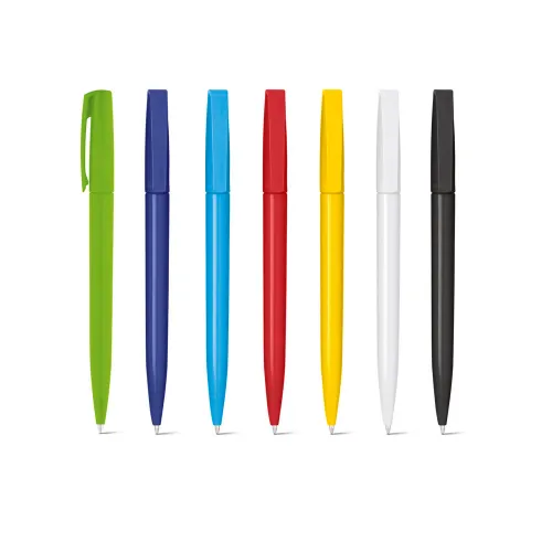 SALLY. Esferográfica em ABS com acabamento brilhante e escrita em azul-81107