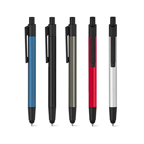 SHANGHAI. Esferográfica em alumínio com escrita em preto-91476