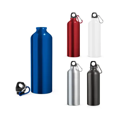 SIDEROT. Squeeze em alumínio com mosquetão 800 mL-94688