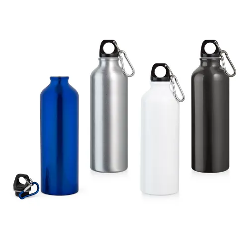 SIDEROT. Squeeze em alumínio com mosquetão 800 mL-94688