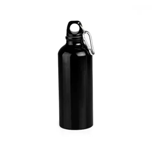 SQUEEZE EM ALUMÍNIO PRETO - 500ML-AS-01511