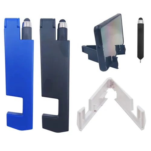 Suporte Dobrável Para Celular Com Mini Caneta E Ponta Touch-YC837