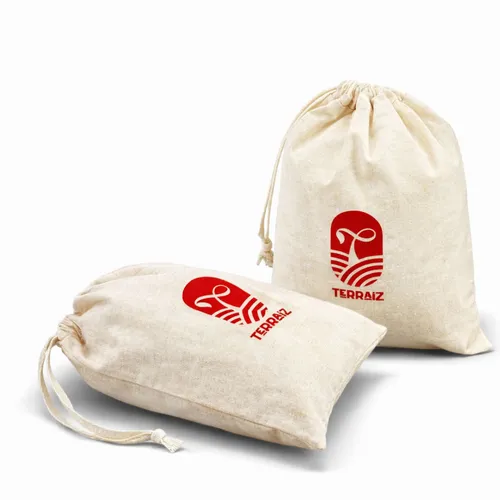 Saco de Algodão Personalizado com Cordão 17x21cm - Tamanho M-15445-M