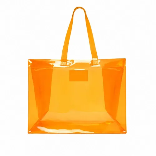 Sacola Neon Laranja em PVC-BC0011SL