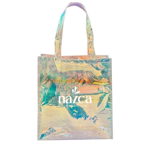 Sacola pvc holográfico-SCH 001