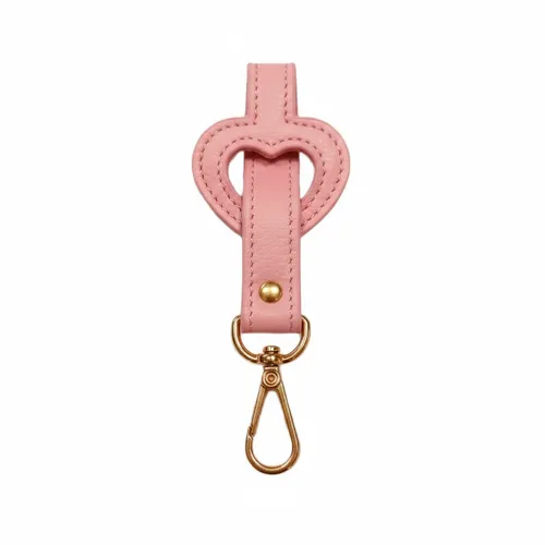 Scarf Holder Heart com Mosquetão e Botão-PTL-13100