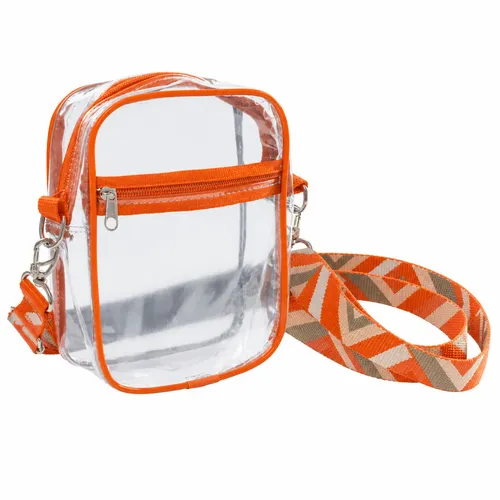 Shoulder Bag em Cristal com alça sublimada 14x19x6-BC0015SL