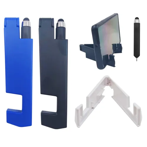 Suporte Dobrável Para Celular Com Mini Caneta E Ponta Touch-YC837