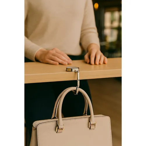 Suporte de bolsa dobrável em metal.-BG190