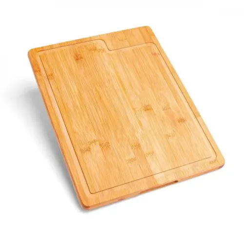 TÁBUA PARA CHURRASCO EM BAMBU PREMIUM - 40X30X2CM-TA-39003