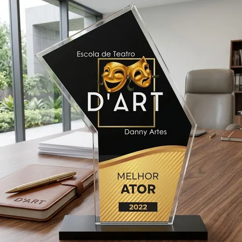 TROFÉU DE ACRÍLICO-TRA11