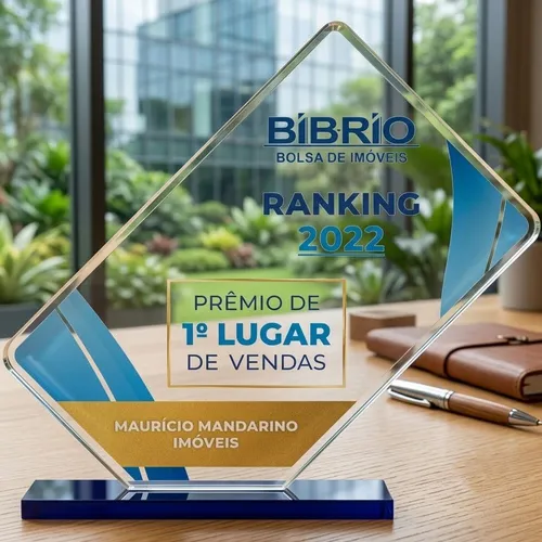 TROFÉU DE ACRÍLICO-TRA16