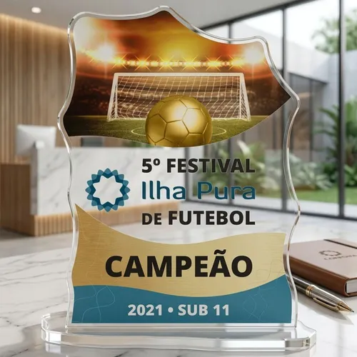 TROFÉU DE ACRÍLICO-TRA17