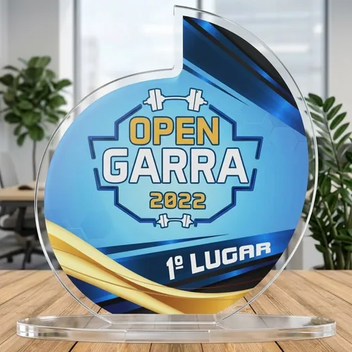TROFÉU DE ACRÍLICO-TRA31